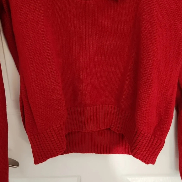 Chaps Red Knit Sweater - Picture 4 of 12